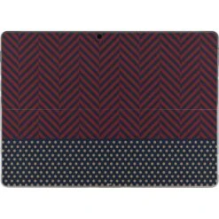 Blocked Polka Dot Chevron Surface Pro 9 Skin