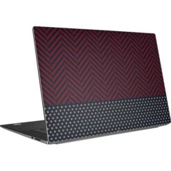 Blocked Polka Dot Chevron Dell XPS Skin