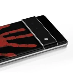 Bloody Handprint Google Pixel 6 Skin -Skinit Store bloody handprint google pixel 6 skin 1639094217 SKNZOMBIE04GPIXL6 PR 03