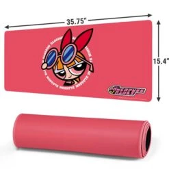 Cartoon Network Powerpuff Girls Blossom Gaming Mouse Pad -Skinit Store blossom extra large gaming mouse pad 1661282190 MSPPWRPFF03GAMGXL PR 02