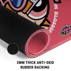 Cartoon Network Powerpuff Girls Blossom Gaming Mouse Pad -Skinit Store blossom extra large gaming mouse pad 1661282190 MSPPWRPFF03GAMGXL PR 04