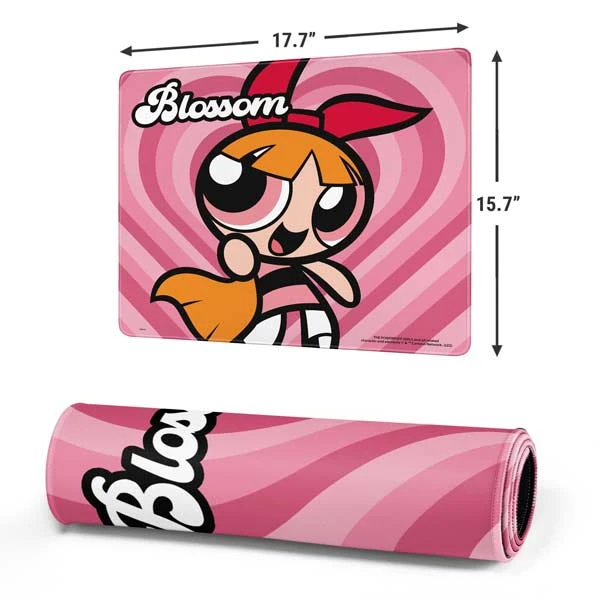 Cartoon Network Powerpuff Girls Blossom Pink Hearts Gaming Mouse Pad 4 Cartoon Network Powerpuff Girls Blossom Pink Hearts Gaming Mouse Pad - Image 2