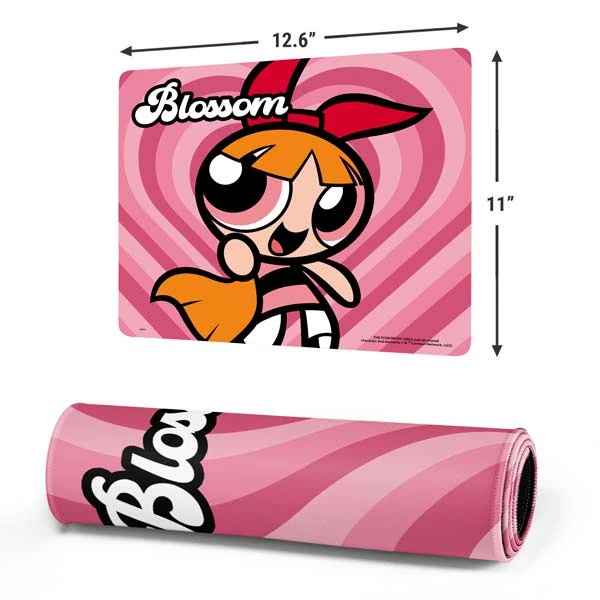 Cartoon Network Powerpuff Girls Blossom Pink Hearts Gaming Mouse Pad 3 Cartoon Network Powerpuff Girls Blossom Pink Hearts Gaming Mouse Pad