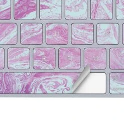 Blue And Purple Marble Magic Keyboard Skin -Skinit Store blue and purple marble magic keyboard skin 1616706994 SKNMARBLE17AMKBDX PR 04