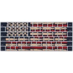 Blue Bullet American Flag Magic Keyboard Skin