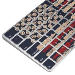 Blue Bullet American Flag Magic Keyboard Skin -Skinit Store blue bullet american flag magic keyboard skin 1616706999 SKNAPTRTC06AMKBDX PR 03