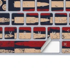 Blue Bullet American Flag Magic Keyboard Skin -Skinit Store blue bullet american flag magic keyboard skin 1616706999 SKNAPTRTC06AMKBDX PR 04
