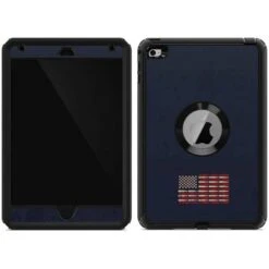 Blue Bullet American Flag Otterbox Defender IPad Skin