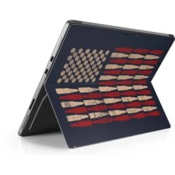 Blue Bullet American Flag Surface Pro 9 Skin -Skinit Store blue bullet american flag surface pro 9 skin 1680312245 SKNAPTRTC06MSSRP9 PR 03