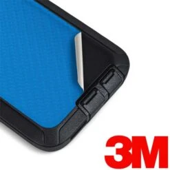 Blue Carbon Fiber Specialty Texture Material Otterbox Defender Galaxy Skin -Skinit Store blue carbon fiber otterbox defender galaxy s9 plus skin 1707498826 SKNTXTCBFRBOBS9PD PR 03