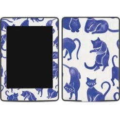 Cat Coq Blue Cats Amazon Kindle Skin