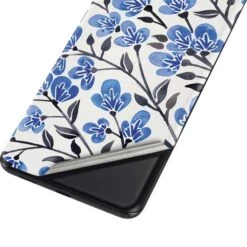 Cat Coq Blue Cherry Blossoms Galaxy S21 5G Skin -Skinit Store blue cherry blossoms galaxy s21 5g skin 1613625684 SKNCATCOQ07GLXY21 PR 04