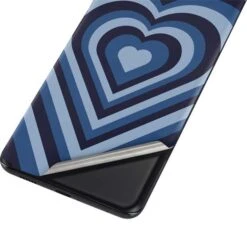 Blue Heart Pattern Galaxy S21 5G Skin -Skinit Store blue heart pattern galaxy s21 5g skin 1644866504 SKNMLTHRT04GLXY21 PR 04