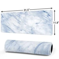 Blue Marble Gaming Mouse Pad -Skinit Store blue marble large gaming mouse pad 1656100441 MSPMRBLLE13GAMGLG PR 02