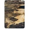 Blue Resin Wood Apple IPad Pro Skin