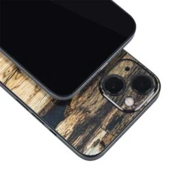 Blue Resin Wood IPhone 14 Plus Skin -Skinit Store blue resin wood iphone 14 plus skin 1662574835 SKNWOODEN05IPH14M PR 04