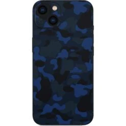Blue Street Camo IPhone 14 Plus Skin