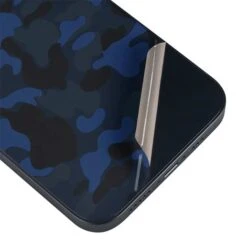 Blue Street Camo IPhone 14 Plus Skin -Skinit Store blue street camo iphone 14 plus skin 1662574832 SKNCAMBPE04IPH14M PR 03