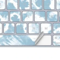 Blue Tie Dye Magic Keyboard Skin -Skinit Store blue tie dye magic keyboard skin 1623082979 SKNTIEDYE05AMKBDX PR 04