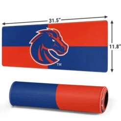 Boise State University Broncos Checkered Gaming Mouse Pad -Skinit Store boise state broncos checkered large gaming mouse pad 1710963733 MSPBOISTAX8GAMGLG PR 02
