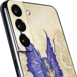 Amy Brown Bookworm Fairy Galaxy S22 Plus Skin -Skinit Store bookworm fairy galaxy s22 plus skin 1646336848 SKNTNCAMY01GLX22P PR 03