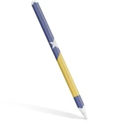 Bosnia And Herzegovina Flag Distressed Apple Pencil (2nd Gen 2019) Skin