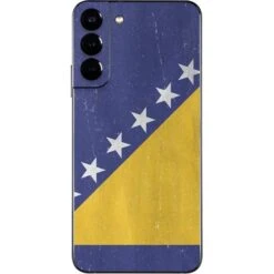 Bosnia And Herzegovina Flag Distressed Galaxy S22 Plus Skin