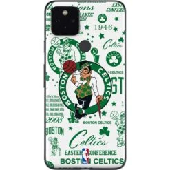 NBA Boston Celtics Historic Blast Google Pixel 4a 5G Skin