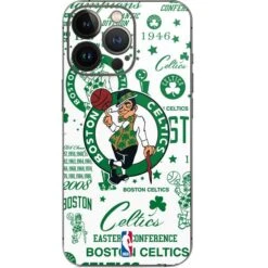 NBA Boston Celtics Historic Blast IPhone 14 Pro Skin