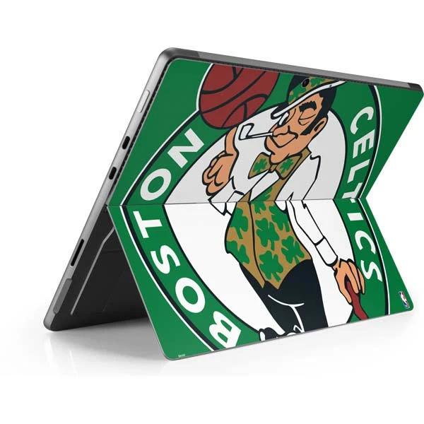 NBA Boston Celtics Large Logo Surface Pro 8 Skin 5 NBA Boston Celtics Large Logo Surface Pro 8 Skin - Image 3