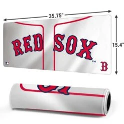 MLB Boston Red Sox Home Jersey Gaming Mouse Pad -Skinit Store boston red sox home jersey extra large gaming mouse pad 1678437517 MSPMLBBRS03GAMGXL PR 02