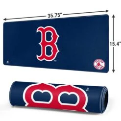 MLB Boston Red Sox - Solid Distressed Gaming Mouse Pad -Skinit Store boston red sox solid distressed extra large gaming mouse pad 1678437513 MSPMLBBRS11GAMGXL PR 02