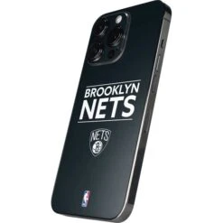 NBA Brooklyn Nets Standard - Black IPhone 15 Pro Max Skin -Skinit Store brooklyn nets standard black iphone 15 pro max skin 1694187175 SKNNBATMS03IP15PM PR 02