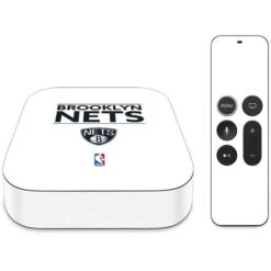 NBA Brooklyn Nets Standard - White Apple TV Skin