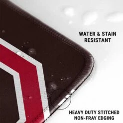 Brown University B Logo Gaming Mouse Pad -Skinit Store brown b logo extra large gaming mouse pad 1710275721 MSPBRWNUN02GAMGXL PR 03