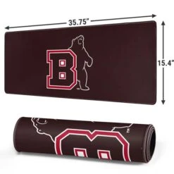 Brown University Bears Logo Gaming Mouse Pad -Skinit Store brown university bears logo extra large gaming mouse pad 1710275721 MSPBRWNUN04GAMGXL PR 02