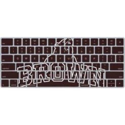 Brown University Outlined Magic Keyboard Skin