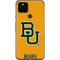 Baylor University BU Yellow Google Pixel 5 Skin