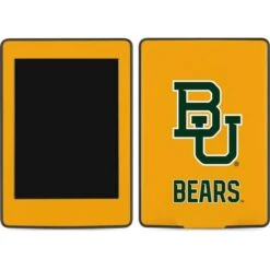 Baylor University BU Yellow Amazon Kindle Skin