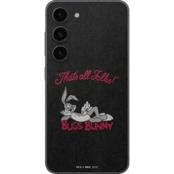 Looney Tunes Bugs Bunny Thats All Folks Galaxy S23 Skin