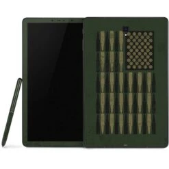 Bullet American Flag Samsung Galaxy Tab Skin