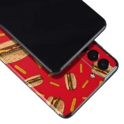 Burgers And Fries Galaxy S21 5G Skin -Skinit Store burgers and fries galaxy s21 5g skin 1613625653 SKNFDCLTN02GLXY21 PR 03