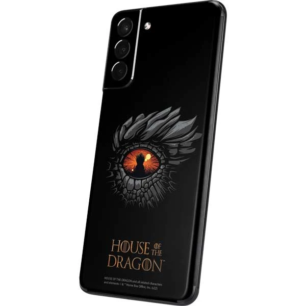 HBO House Of The Dragon Burning Dragon Galaxy S21 5G Skin 4 HBO House Of The Dragon Burning Dragon Galaxy S21 5G Skin - Image 2