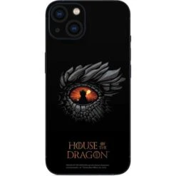 HBO House Of The Dragon Burning Dragon IPhone 15 Skin