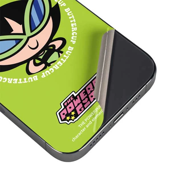 Cartoon Network Powerpuff Girls Buttercup IPhone 14 Pro Skin 5 Cartoon Network Powerpuff Girls Buttercup IPhone 14 Pro Skin - Image 3