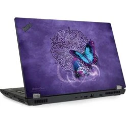 Brigid Ashwood Butterfly Celtic Knot Lenovo ThinkPad Skin