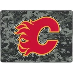 NHL Calgary Flames Camo Surface Pro 8 Skin
