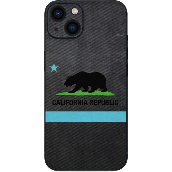 California Neon Republic IPhone 14 Plus Skin 3 California Neon Republic IPhone 14 Plus Skin