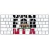 California White Block Magic Keyboard Skin -Skinit Store california white block magic keyboard skin 1616707004 SKNCABEAR01AMKBDX PR 01 9e85758a 1bcd 42a1 bad8 a9f5a29dff91
