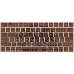 California Wood Flag Magic Keyboard Skin